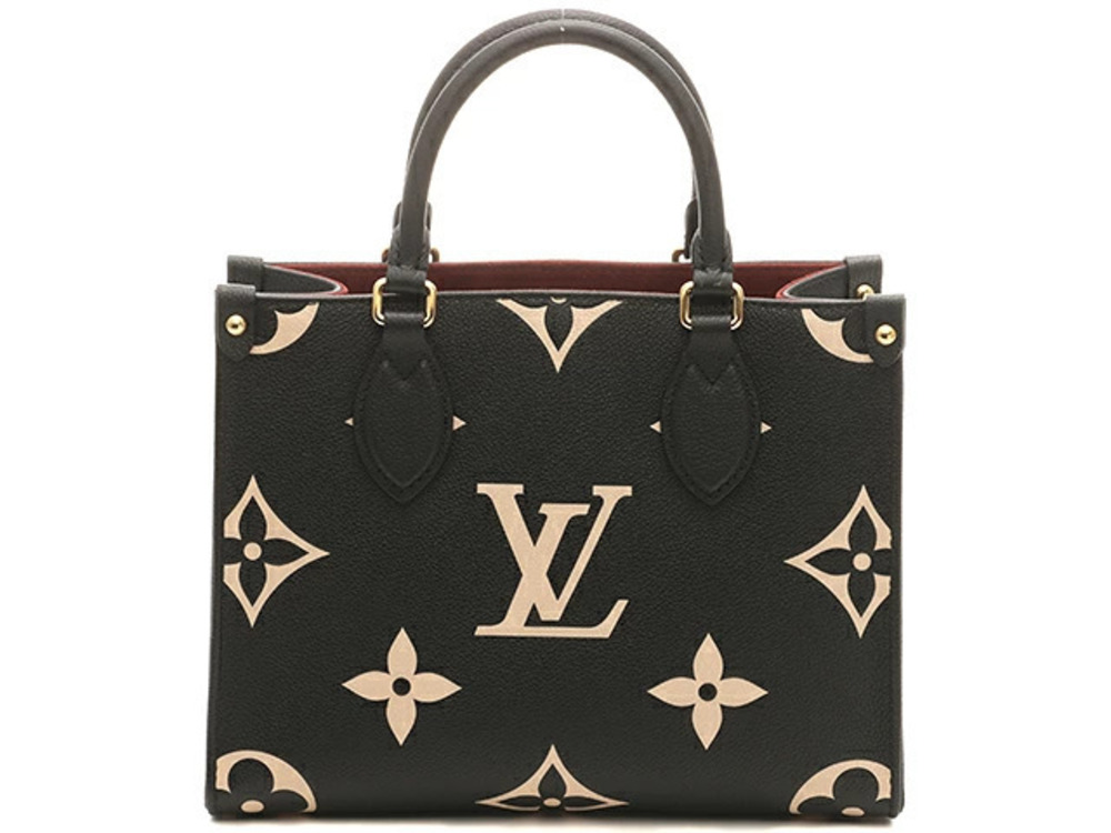Louis Vuitton On The Go Bicolor Monogram Empreinte Shoulder Bag